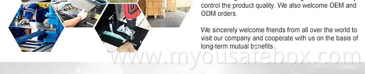 100% Full Test Security Electronic Digital Home Pistol Safe Box (USPS-8130F)